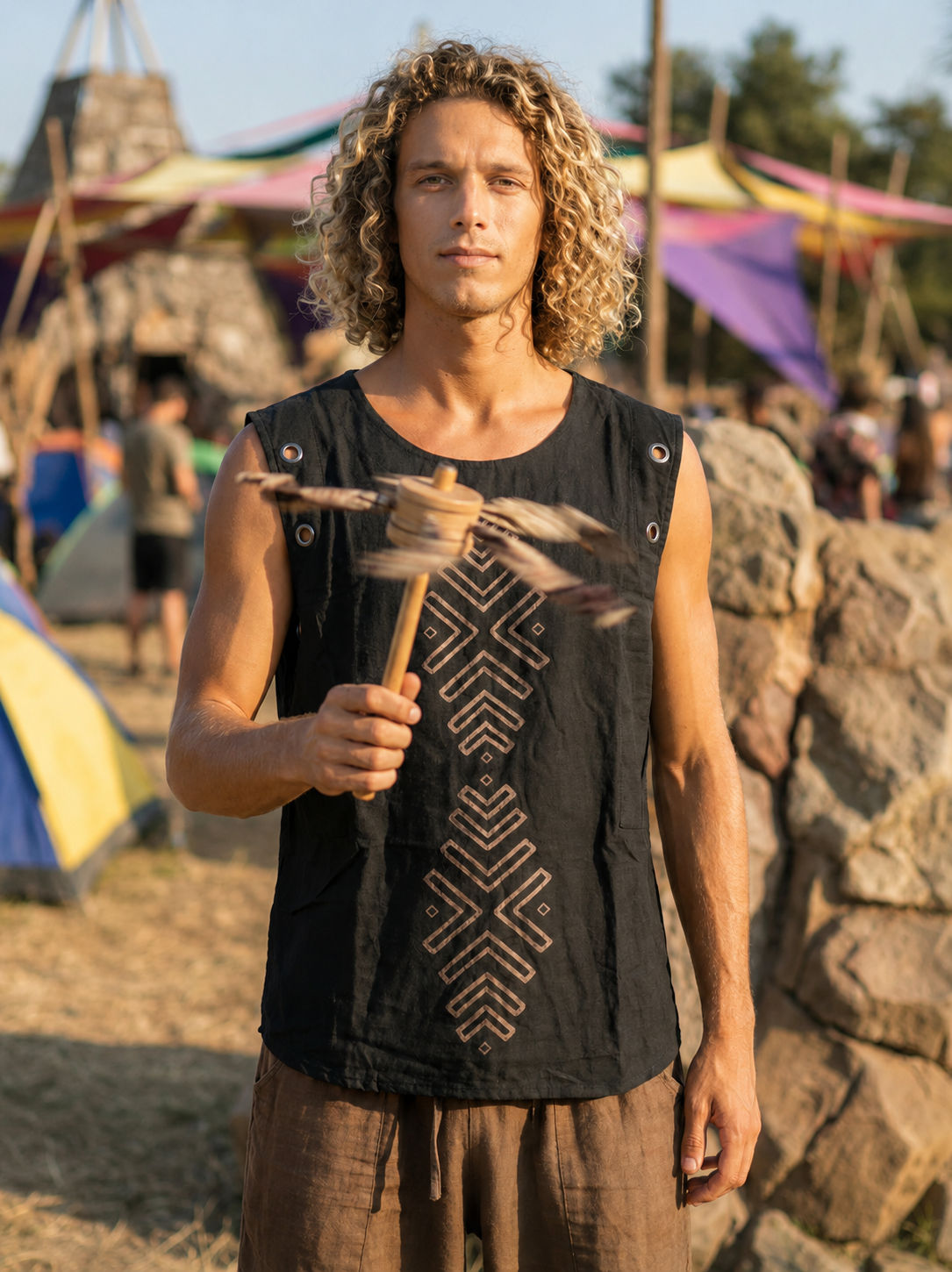 Regal Sleeveless T-Shirt